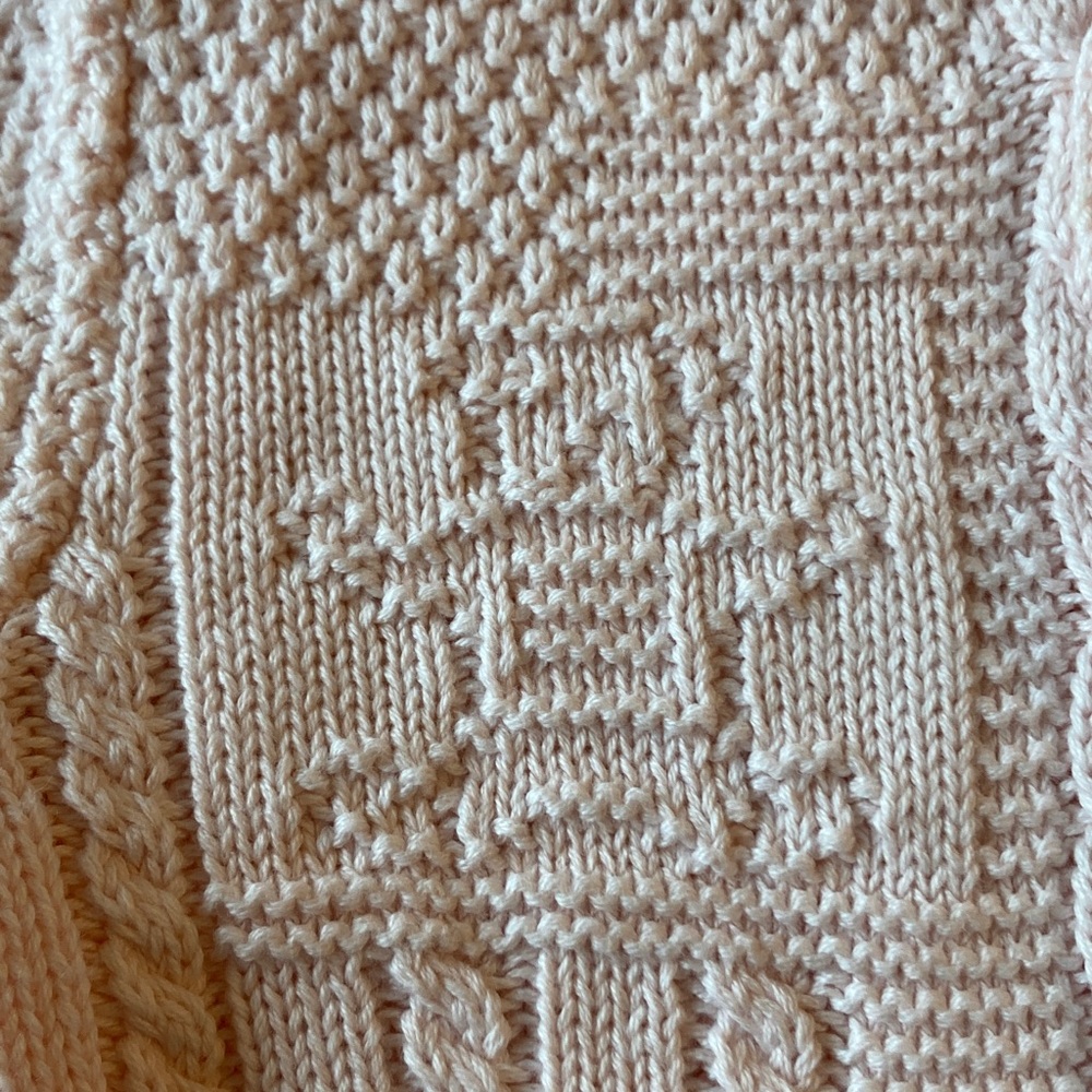 NWT Ralph Lauren Baby Pink Knit Hooded Sweater Size 12 Months - Picture 6 of 16